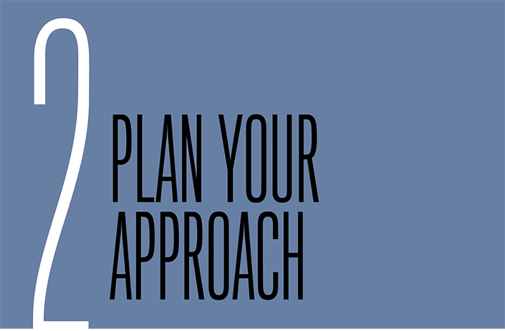 Chapter 2: Plan Your Approach
