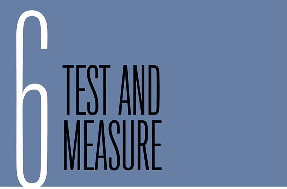 Chapter 6: Test and Measure