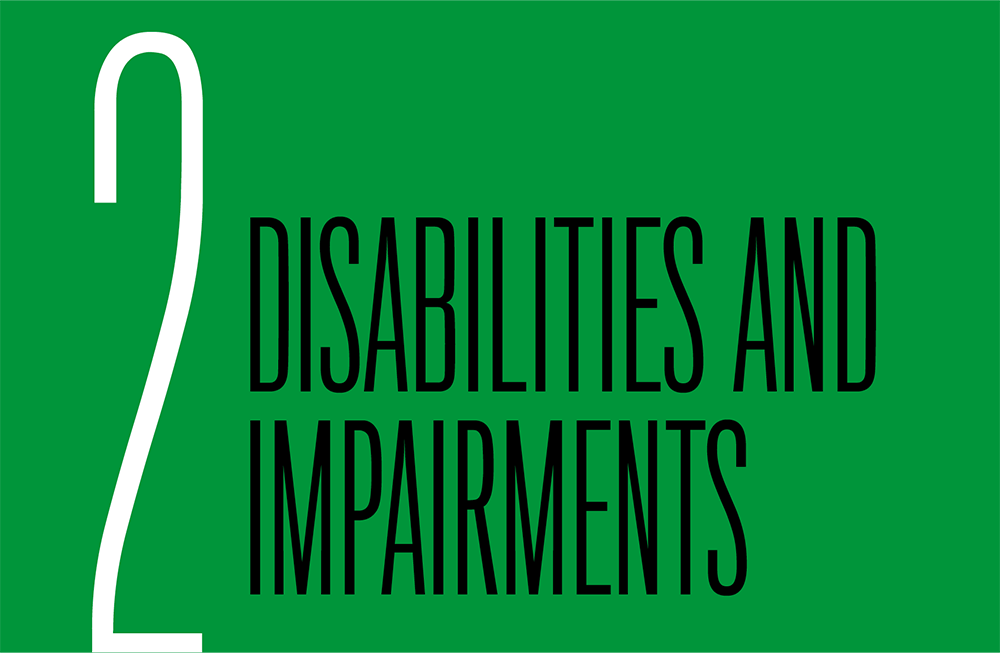 Chapter 2. Disabilities and Impairments