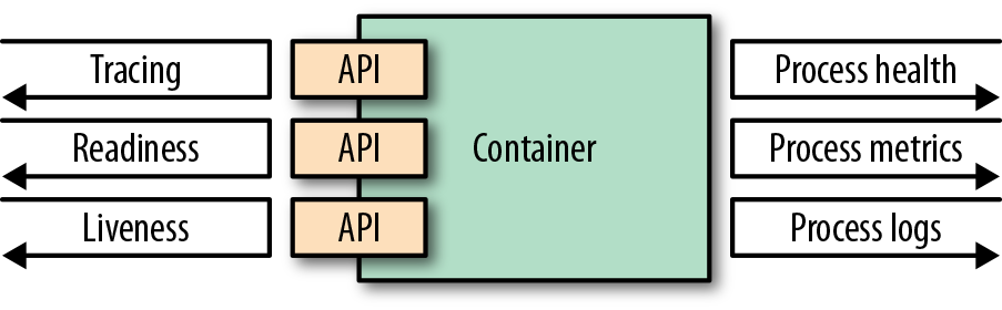 Container observability options