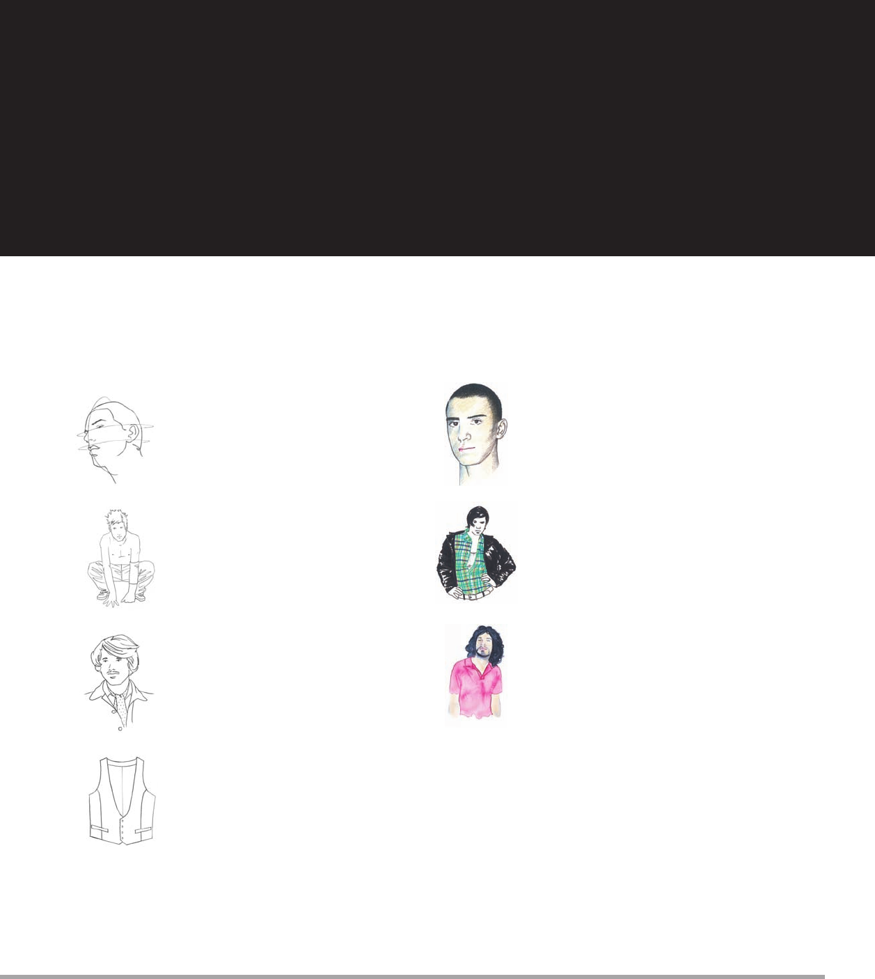 Contents Essential Fashion Illustration Men [Book]