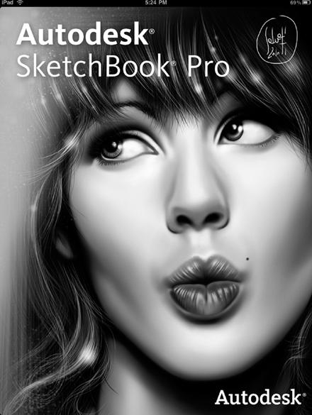 SketchBook Pro turns the iPad into an artistic canvas.