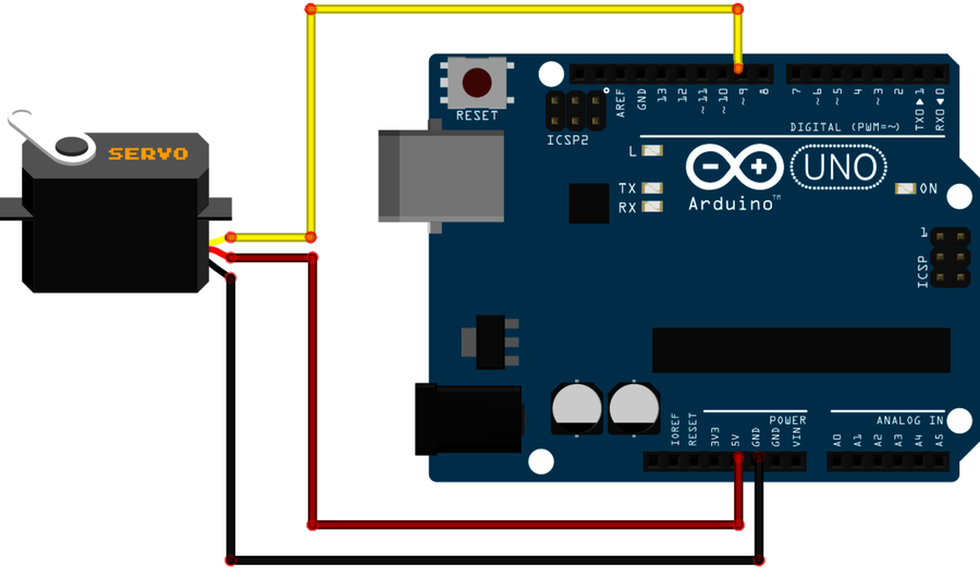 Control a Servo with Arduino • AranaCorp