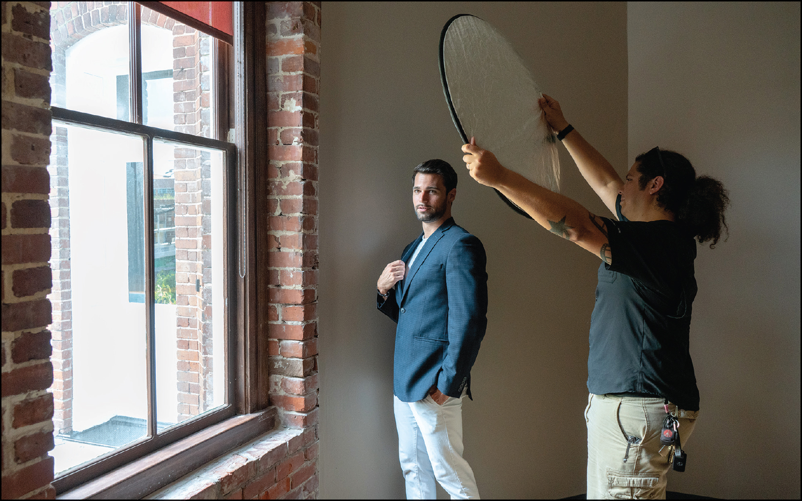 Adding a Reflector - The Natural Light Portrait Book [Book]