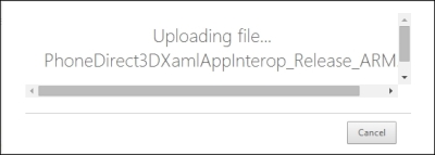 Uploading the XAP file, icons, and screenshots for review