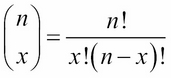 The binomial distribution