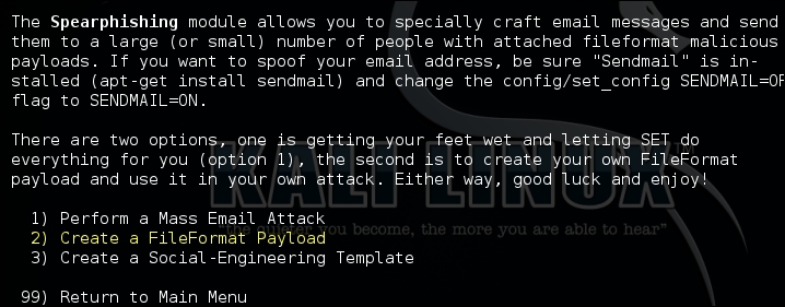 Spear-phishing attack