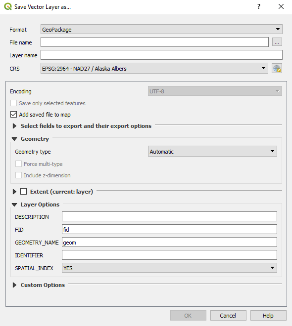 Saving Data QGIS Quick Start Guide Book 