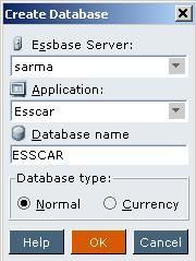 Create your first Essbase databaseEssbase 7.xduplicate member names, allowing