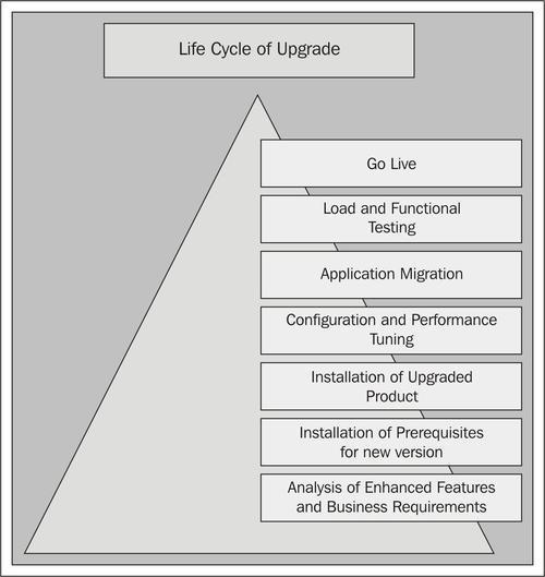 Life cycle of the upgrade