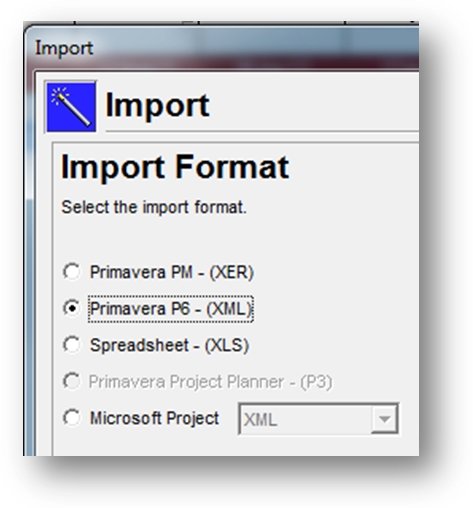Importing in the Professional Client