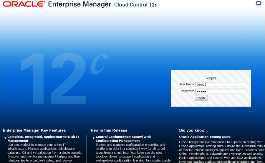 Overview of version 12c