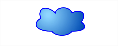 Fun with Bezier curves: drawing a cloud