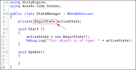 Setting up the StateManager controller