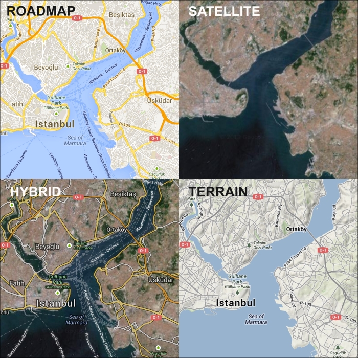 Changing base maps