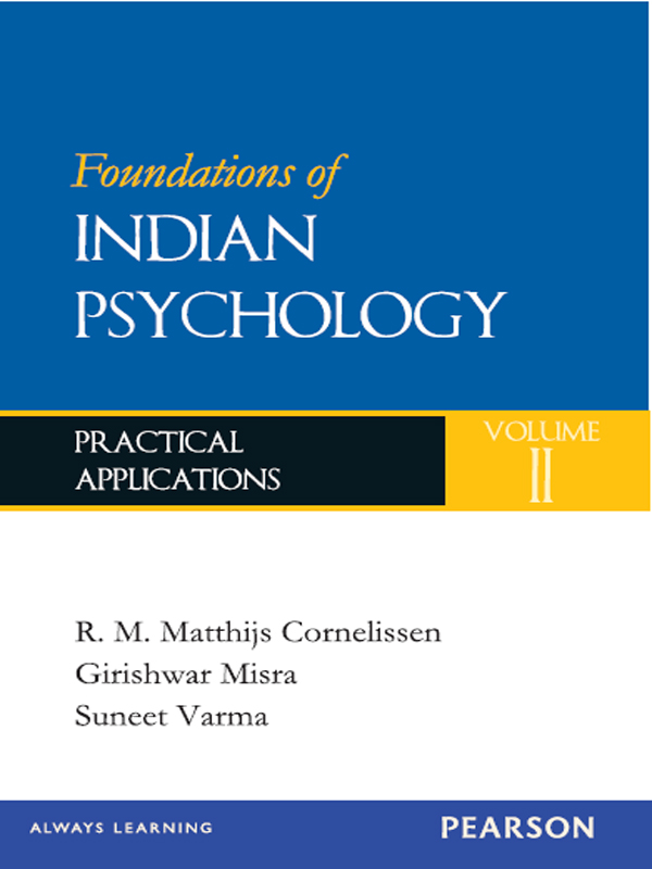 Cover image for Foundations of Indian Psychology, Volume 2: Practical Applications