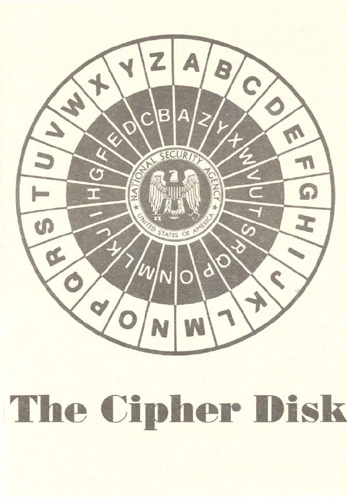 The Cipher Disk - The Cipher Disk [Book]