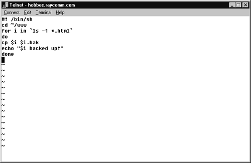 Looping your scripts - Unix: Visual QuickStart Guide [Book]