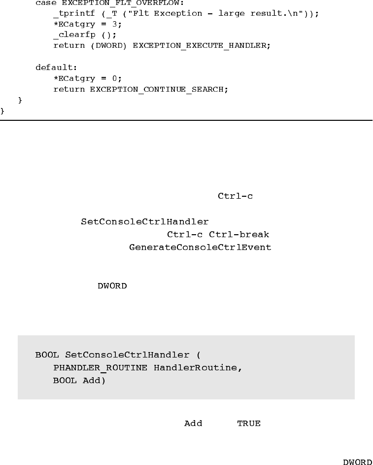 Console Control Handlers - Windows System Programming Third Edition [Book]