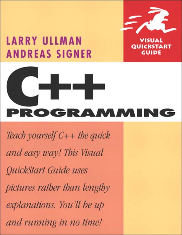 Cover page - C++ Programming: Visual QuickStart Guide [Book]