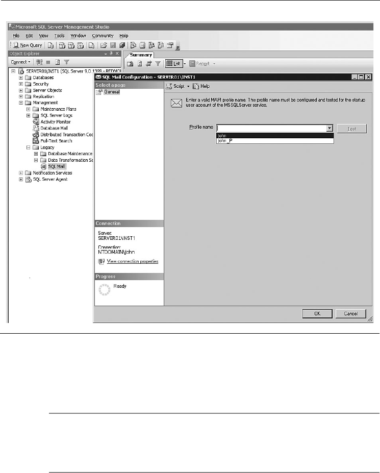 Sending Mail - Inside SQL Server 2005 Tools [Book]
