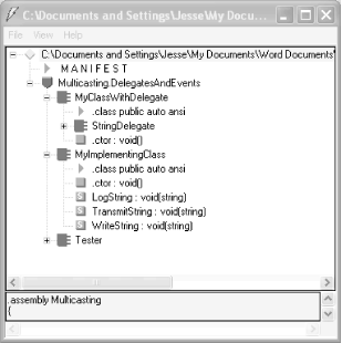 ILDasm of Example 12-3