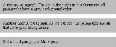 Backgrounds and padding