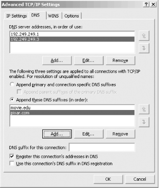 Example resolver configuration