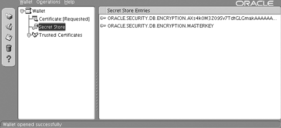 Oracle Wallet Manager