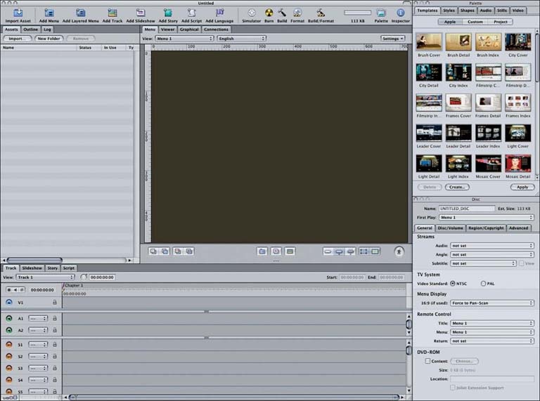 The Extended layout you'll use for the next project