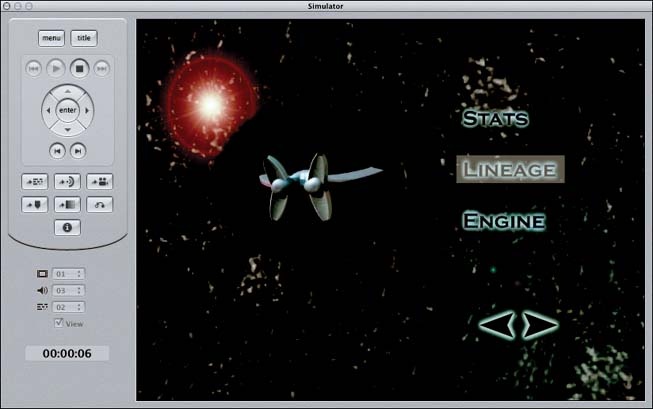 Our full-motion video in Preview mode