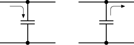 Capacitor charging and discharging