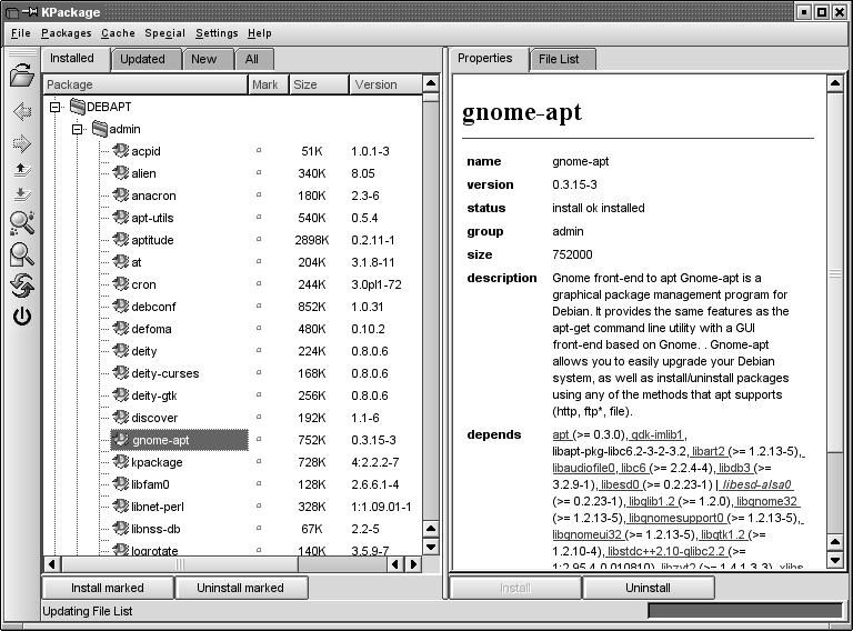 KPackage package manager
