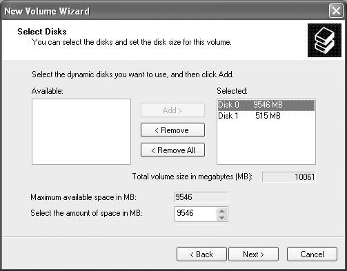 POWER USERS’ CLINICCreating a New Spanned Volume
