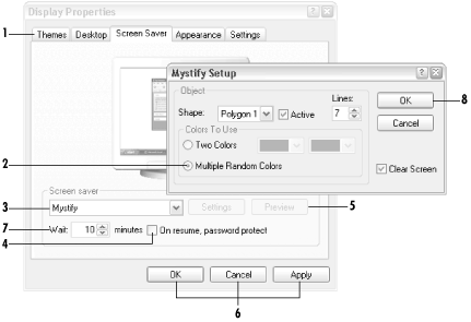 Common controls in Windows applications and dialogs