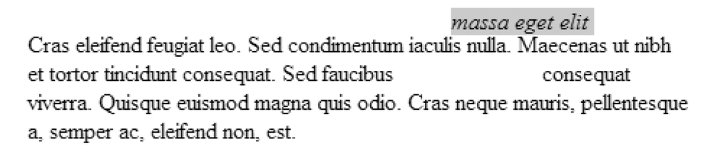 Relative positioning