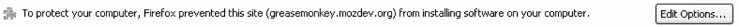 Firefox, requiring you to whitelist sites to install extensions
