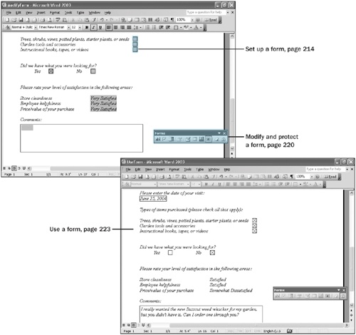 Creating Forms