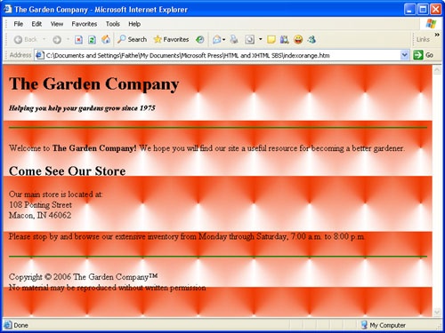 Specifying a Background Image File