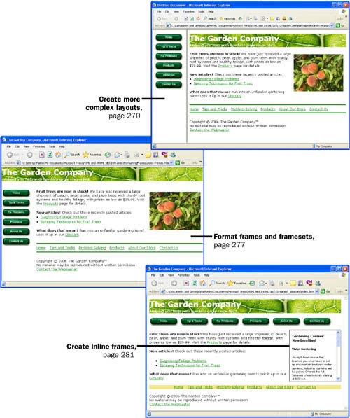 Using Frames for Layout