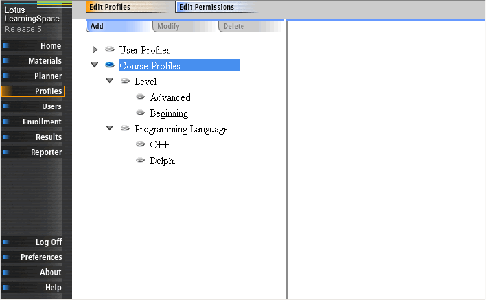 Organizing content - Lotus LearningSpace R5.01 Deployment Guide [Book]