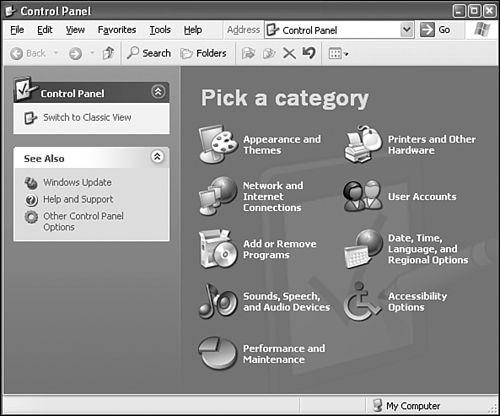 Navigating the Windows XP Control Panel - Platinum Edition Using ...