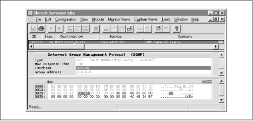 The Checksum field
