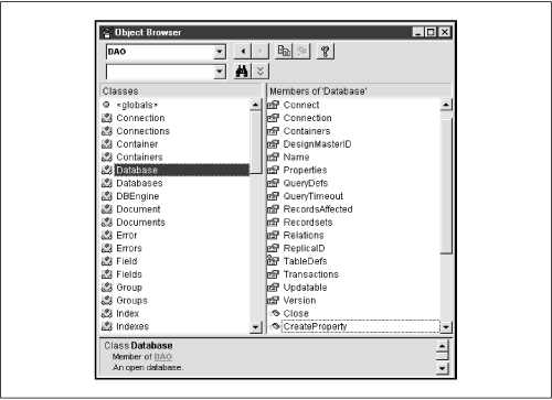 The Object Browser