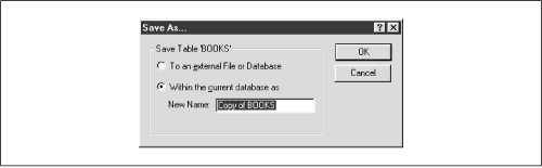 The Save As... dialog