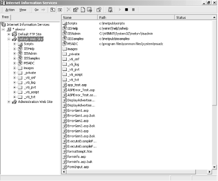The Microsoft Management Console
