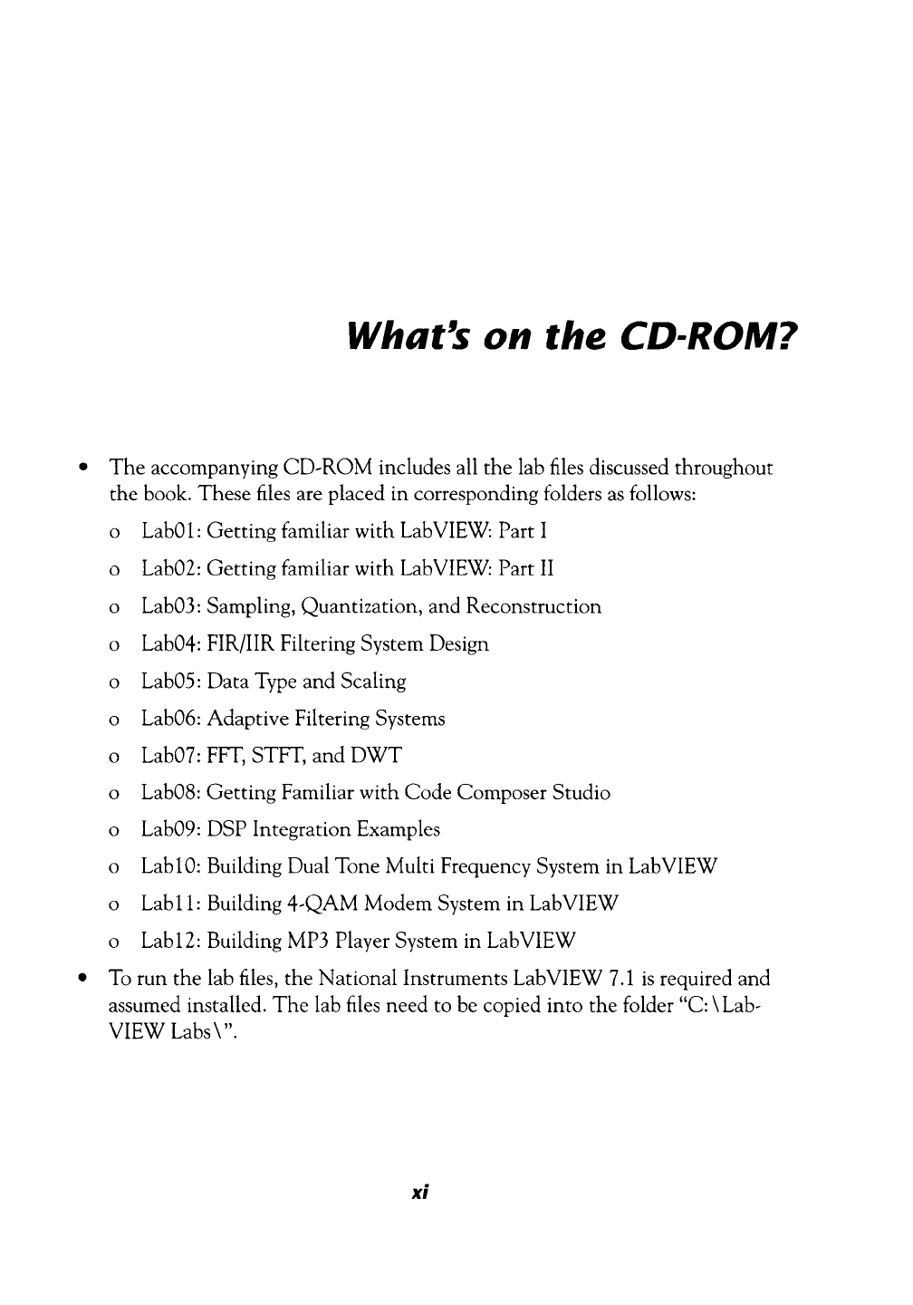 What's on the CD-ROM? - Digital Signal Processing System-Level Design ...