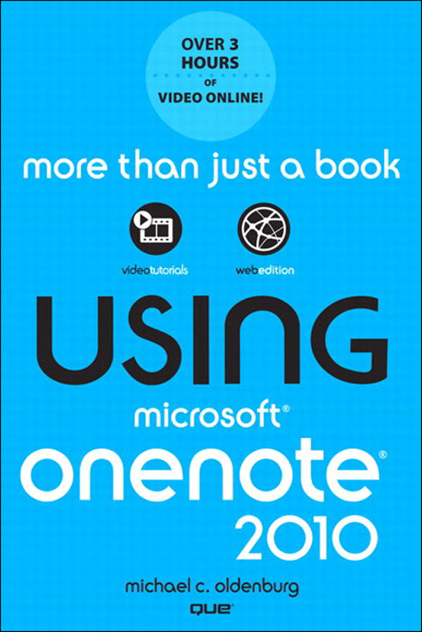 Cover page - Using Microsoft® OneNote® 2010 [Book]