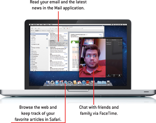 4. Communicating Online with Your MacBook - My MacBook® [Book]