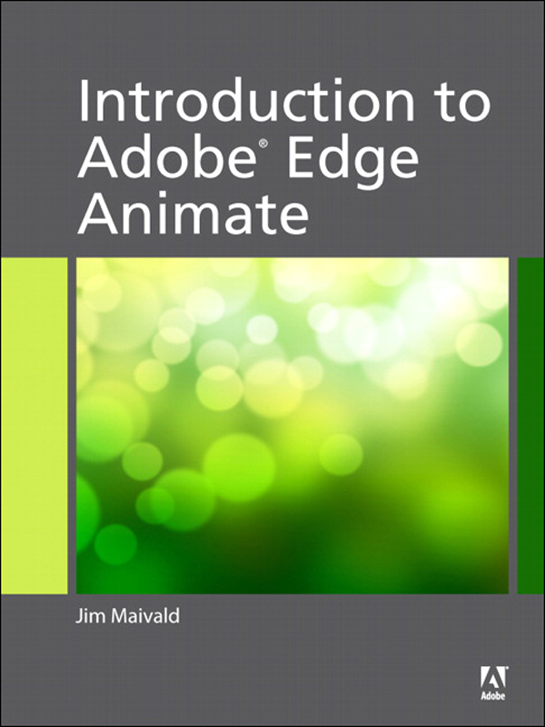 Cover Page - Introduction to Adobe® Edge Animate Preview [Book]